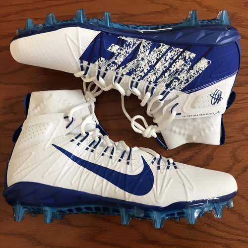 New Size 12.5 Nike Huarache 6 Cleats Royal Blue