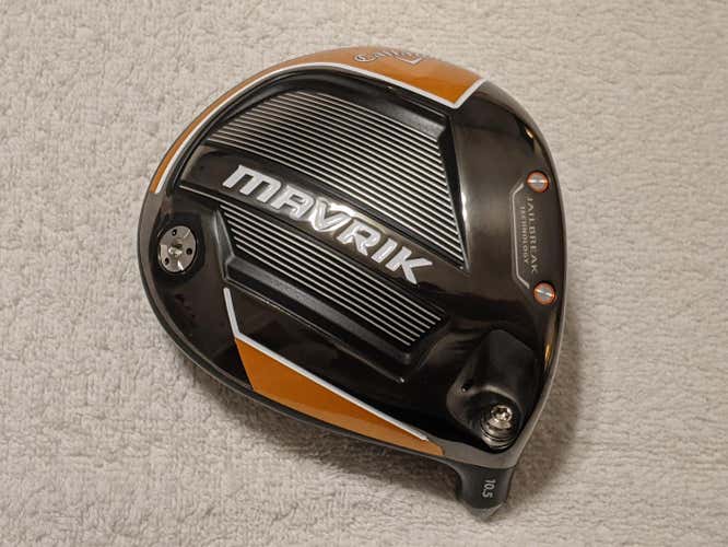 New Callaway Maverick 10.5 Driver Head Right Handed w Head Cover Wrench Adapter