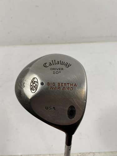 Used Callaway Warbird 10.0 Degree Graphite Regular Golf Drivers