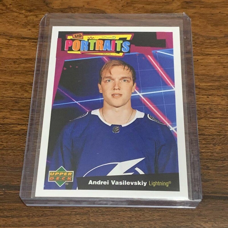 Andrei Vasilevskiy Tampa Bay Lightning 2020-21 Upper Deck Portraits Card #P-10
