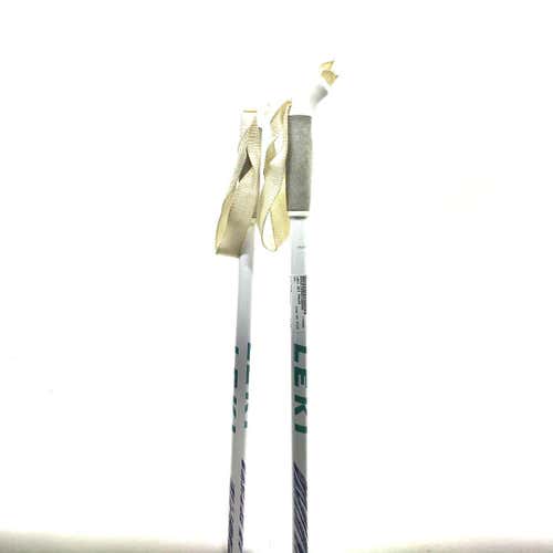 Used Leki Ski Poles 130 Cm 52 In Cross Country Ski Womens Poles
