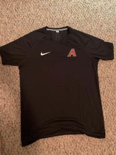 Black Adult Large AZ DBACKS Nike Compression