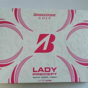 Bridgestone Lady Precept Golf Balls (Optic Pink, 12pk) 2021 WOMEN NEW