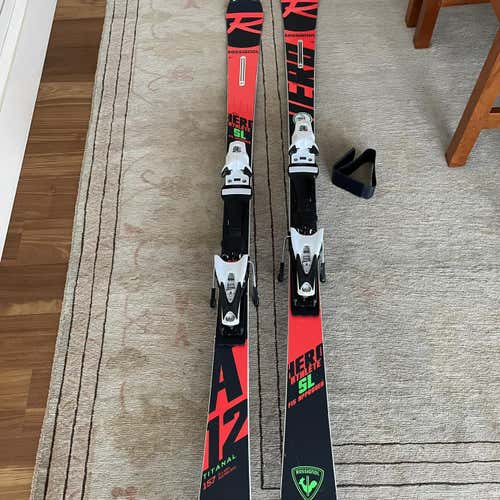 Used 2020 Racing Hero FIS SL Pro With Bindings Max Din 12 Skis