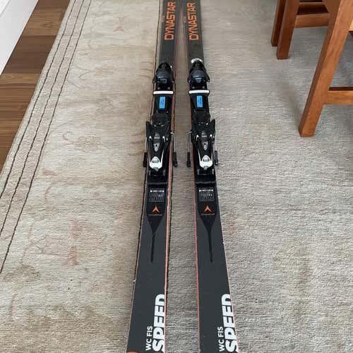 Dynastar 185 cm 2020 Racing Speed WC FIS GS With Bindings Max Din 15 Skis
