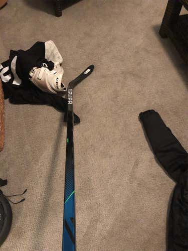 Senior Right Handed Nexus Geo Toe Pattern  Hockey Stick