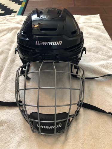 Barely Used Large Black Warrior Alpha One Helmet
