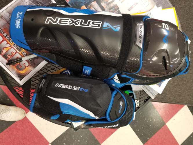 New Senior Bauer Nexus 2N Shin Pads and elbow combo