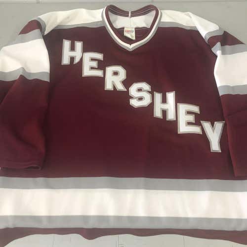 Hershey Bears AHL Adult Large CCM Jersey & Puck
