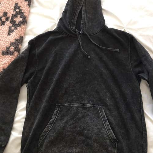 Kid dangerous Mineral Wash Fleece Lines Sweatshirt-XL