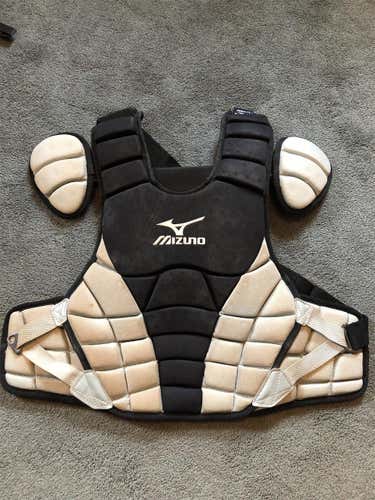 Gray Used Mizuno Catcher's Chest Protector