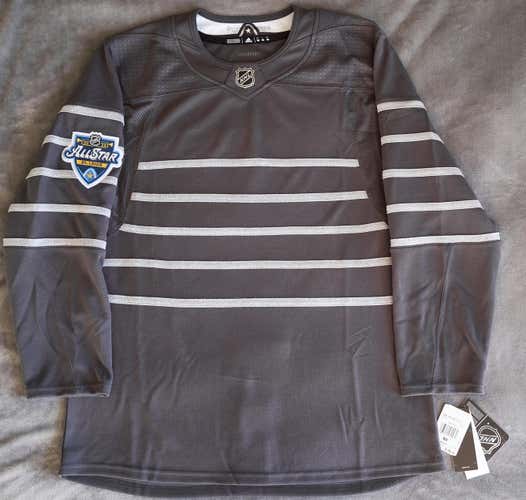 Blank St Louis 2020 All-Star Game Hockey Jersey NWT Size 50 Stripped