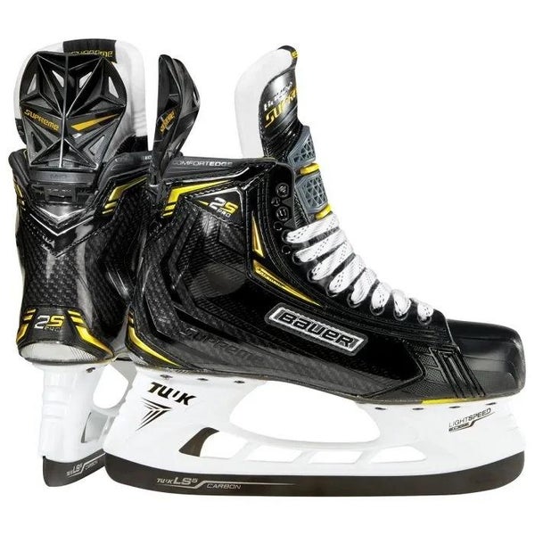 Senior Bauer Supreme 2S Pro Extra Wide Width Size 8.5 Hockey Skates