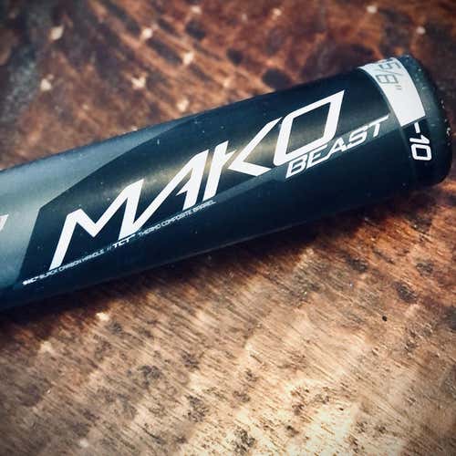 Kid Pitch (9YO-13YO) 2018 Composite Mako Beast (-10) 18 oz 28" Bat