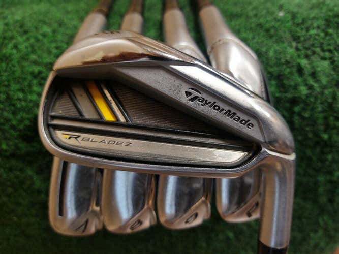 Taylormade Rbladez Iron Set 6-PW M Senior Flex Graphite Shaft Nice