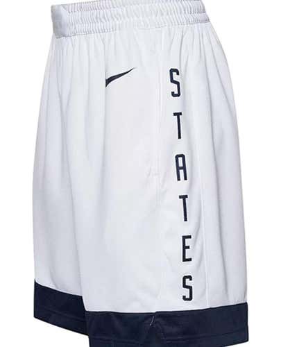 Nike USA Basketball  Limited Swingman Shorts Men’s White Blue Size Large