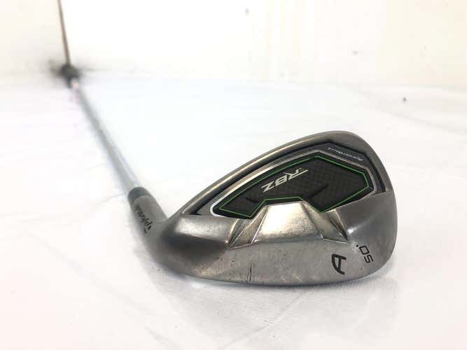 Used Taylormade Rbz Rocketballz 50 Degree Gap Approach Wedge Steel Stiff Golf Wedge 36"