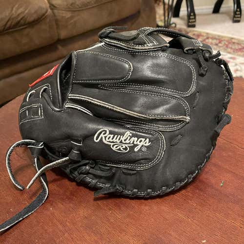 Like New!Black High School/College Catcher's 32.5" Softball Glove