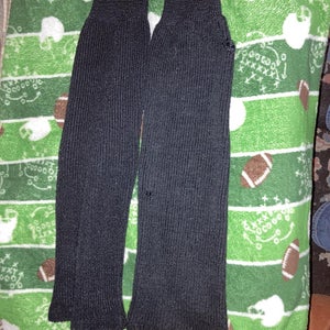 Black Used Intermediate Medium Knit hockey Socks