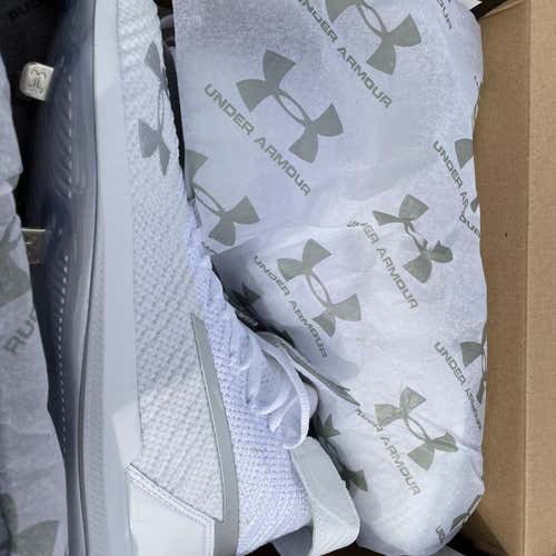White New Metal High Top
