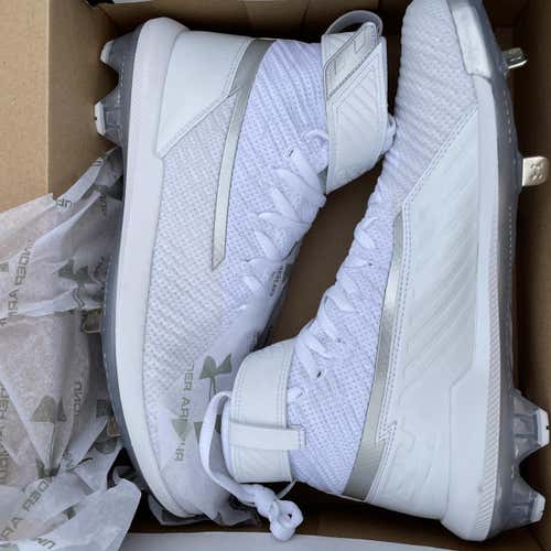 White Men's Metal High Top