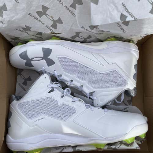 White Men's Metal High Top