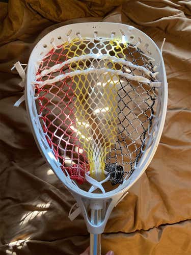 Used Strung Eclipse Goalie Head