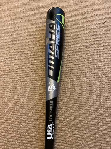 Kid Pitch (9YO-13YO)  Louisville Slugger Omaha (-10) 17 oz 27" Bat