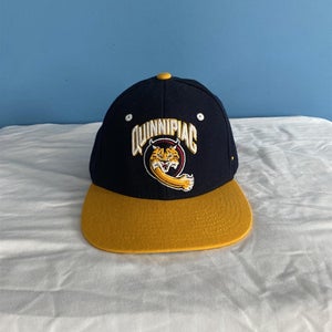 Blue And Yellow Quinnipiac SnapBack