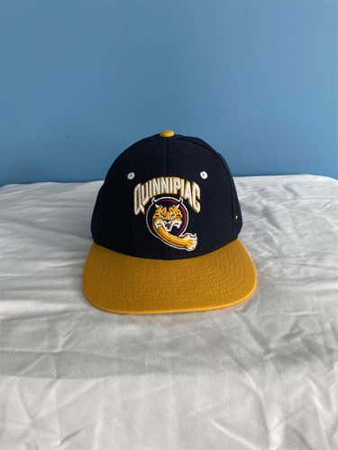 Blue And Yellow Quinnipiac SnapBack
