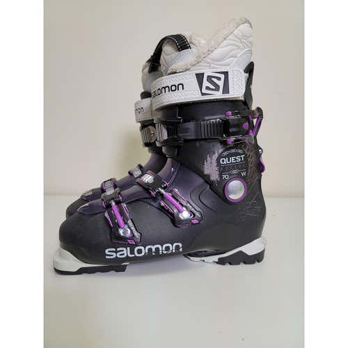 Used Women's Salomon Quest Access 70 All Mountain Ski Boots