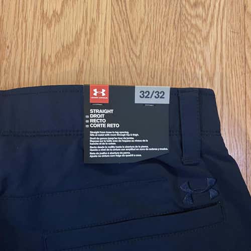 Navy Adult 32x32 Under Armour Pants