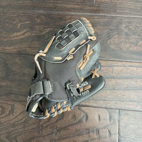 Black  Right Hand Throw Easy Close 10" Baseball Glove