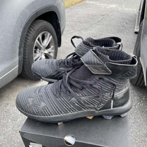 Black Men's Metal High Top