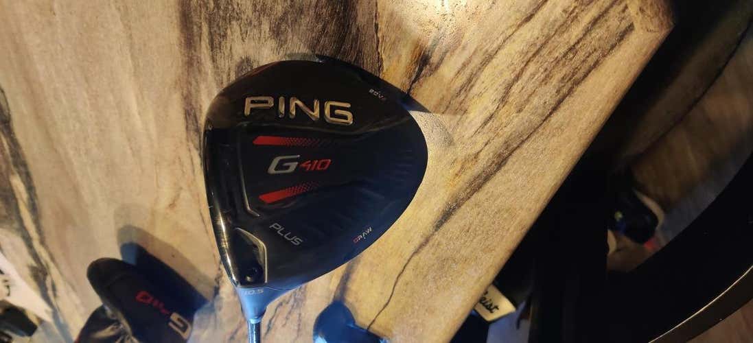 Used Men's Ping Left Hand G410 Driver Stiff Flex 10.5 Loft