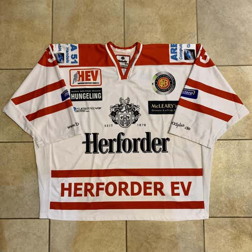 Herforder EV Ice Dragons Goalie Cut Jersey Holst # 33