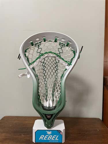 Green Used Strung Rebel Defense Head