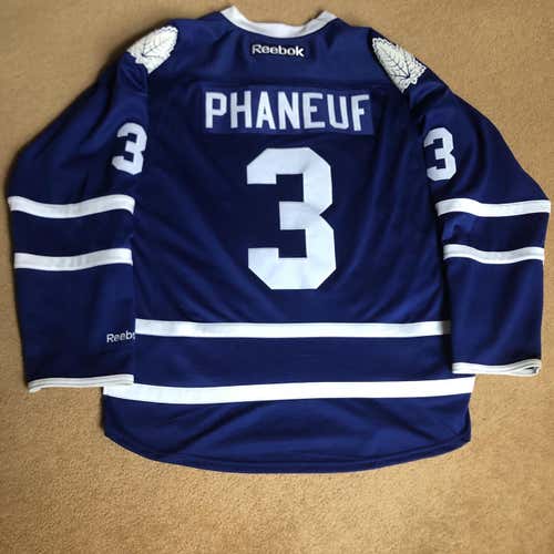 Dion Phaneuf Maple Leafs Reebok Premier Jersey Size XL