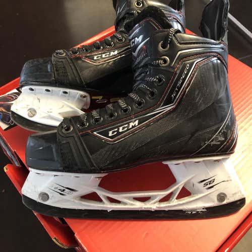 CCM JetSpeed Black FT1 (Black) Hockey Skates Regular Width Size 5 $100