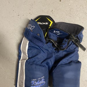 Blue Junior Medium CCM Tacks 65c Hockey Pants