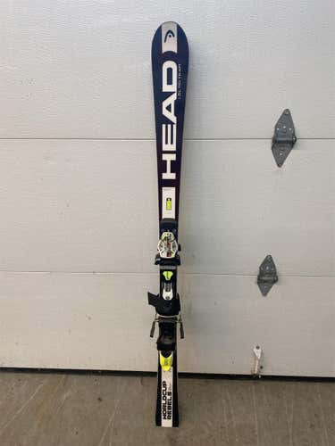 Used  Racing World Cup Rebels i.SL RD With Bindings Max Din 14 Skis