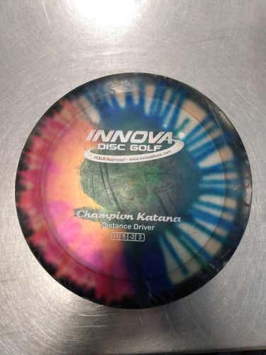 Used Innova Champion Katana Disc Golf Driver Discs
