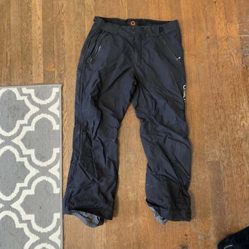 Black Adult Large Arctica Ski Pants