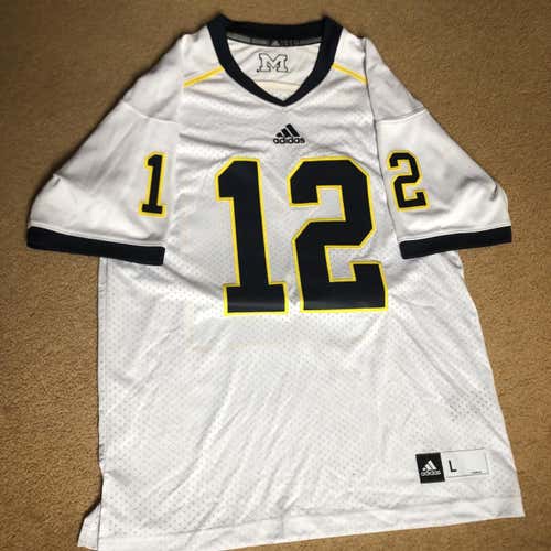 University Of Michigan Football Jersey #12