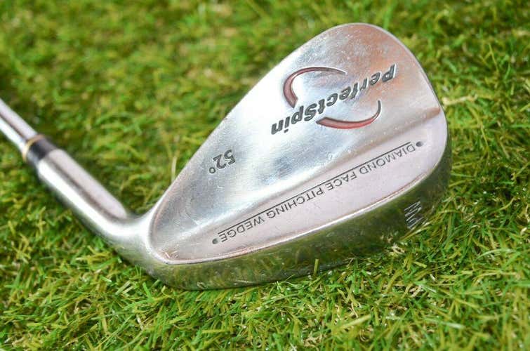 Perfect Spin		Pitching Wedge 	Right Handed 	35.5"	Steel 	Stiff 	New Grip