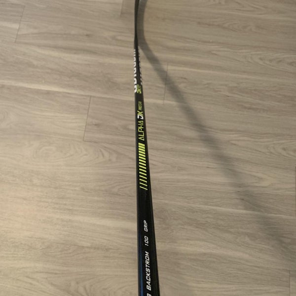 Pro Stock Left Warrior Alpha DX 100 Flex Backstrom Hockey Stick