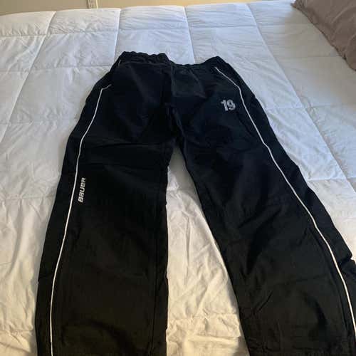 Black Adult Medium/Large Bauer Pants