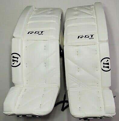 White Brand New Senior 32 plus 1.5" Warrior Ritual GT Goalie Leg Pads