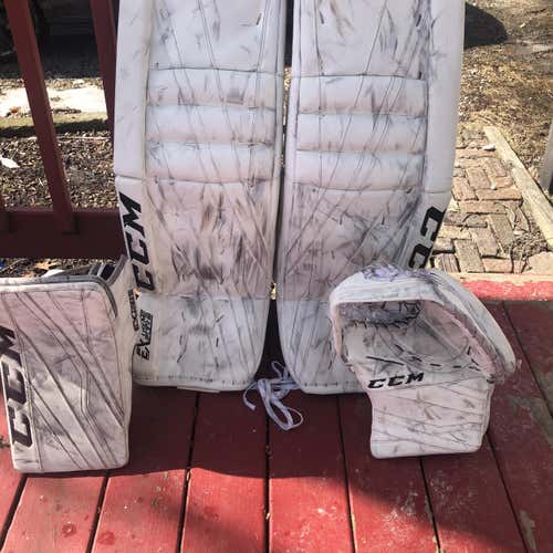 Used 33" Regular Goalie Full Set
