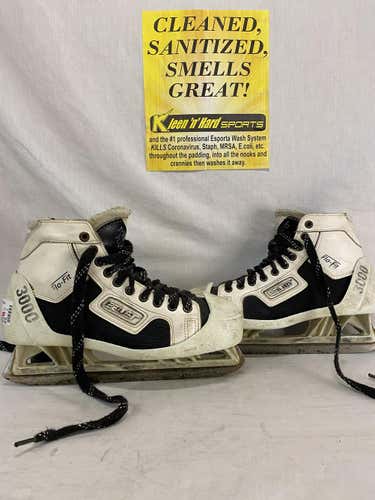 Used Bauer 3000 Size 6 D Ice Hockey Goalie Skates